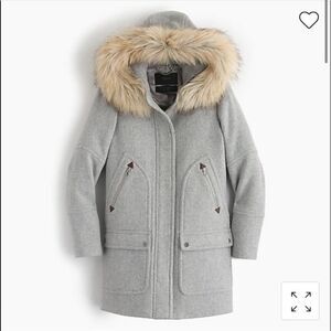 J. Crew Chateau parka in Italian stadium-cloth wool*